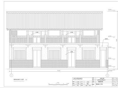 山西明清古建筑修缮  施工图