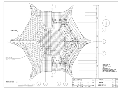 魁星楼古建筑 施工图