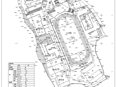 中学教学楼建筑 施工图