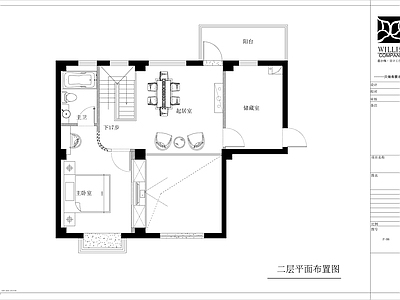 现代复式公寓 施工图