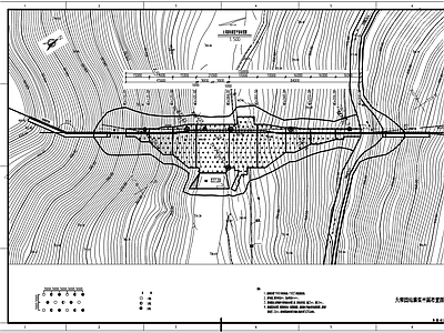 重力坝固结灌浆平剖面 施工图