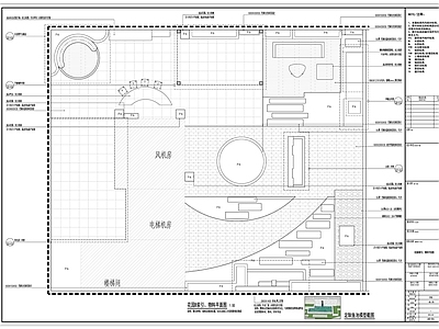 两套屋顶花园景观 施工图