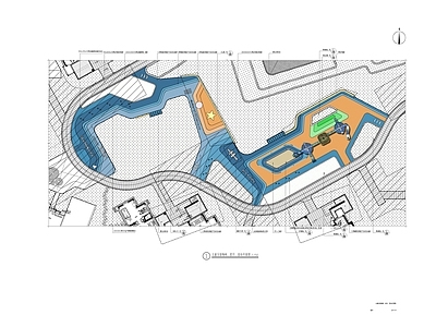 小区景观儿童活动场地 施工图 游乐园