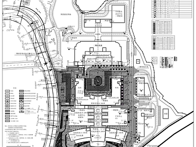 第二人民医院扩建工程景观 施工图 医院疗养景观