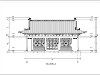 古建筑 施工图