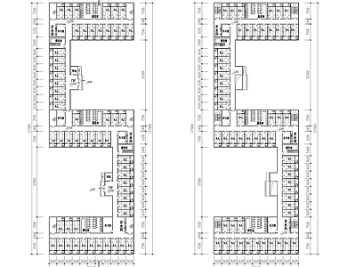 学生食堂宿舍建筑施工图