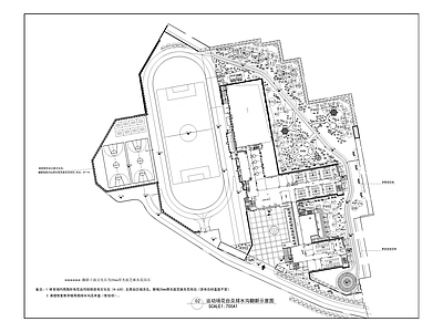 长安锦绣实验小学校装修 施工图