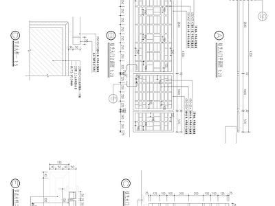 铁艺大门详图 施工图 通用节点