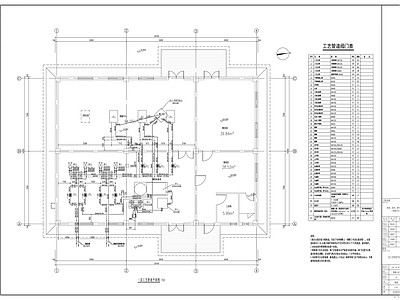 武隆热能中心工艺 施工图 建筑暖通