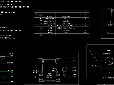 给水设计说明及大样 施工图