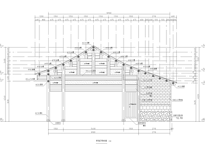 江西祠堂古建筑修缮 施工图