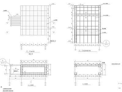 江西祠堂古建筑修缮 施工图 节点