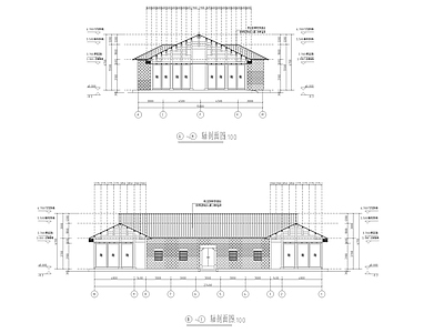 江西祠堂古建筑 施工图