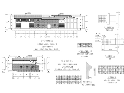 江西祠堂古建筑 施工图