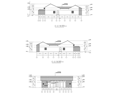 江西祠堂古建筑 施工图