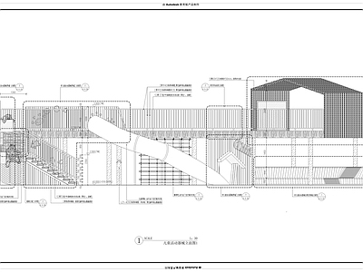 儿童活动器械详图 施工图   景观小品