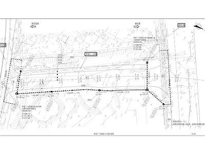 大石杨中梁山组团道路 施工图 交通道路