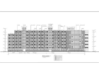 实验小学教学楼建筑 施工图