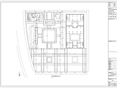 中式庭院景观 施工图