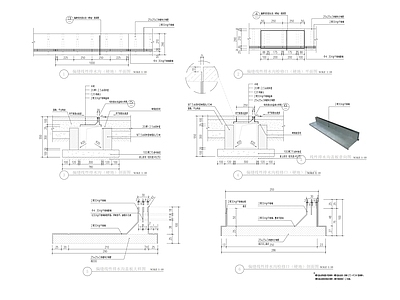 线性排水沟详图 施工图