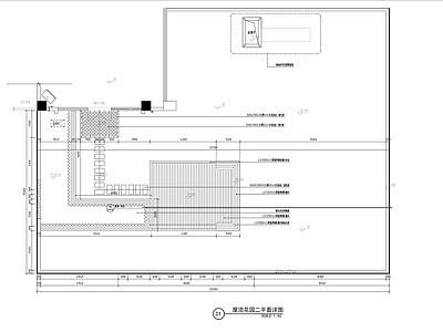 屋顶花园详图 施工图