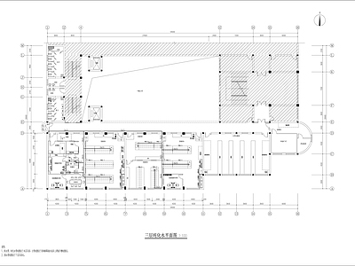 研究中心实验室给排水 施工图 建筑给排水