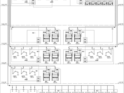 实验室研究中心暖通空调通风系统 施工图 建筑暖通