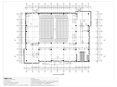 报告厅建筑 施工图