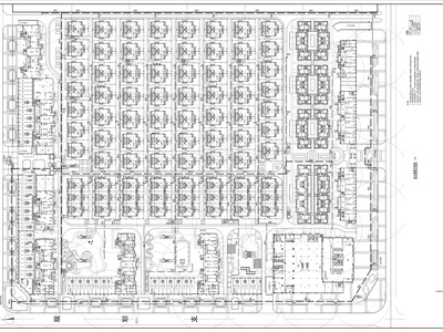 某居住区给排水 施工图 建筑给排水