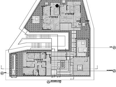 现代新中式屋顶花园景观全套 施工图