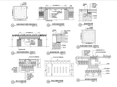 井盖图排水沟做法 施工图