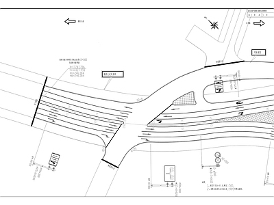 四望山物流园一期及道路工程 施工图 交通道路