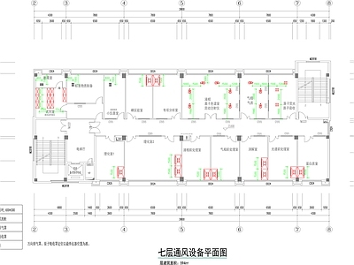 实验室暖通 施工图 建筑暖通