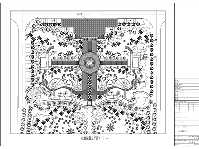 墓园园林景观 施工图