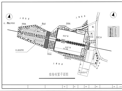 县城烈士陵园景观工程 施工图