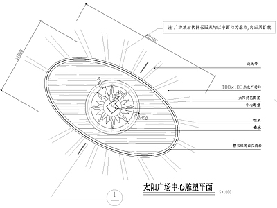 人物水景雕塑 施工图