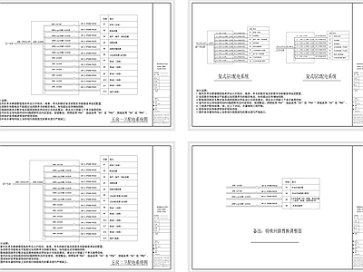 配电系统参考图 建筑电气