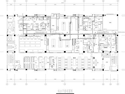 质量检测中心实验室给排水消防 施工图 建筑给排水