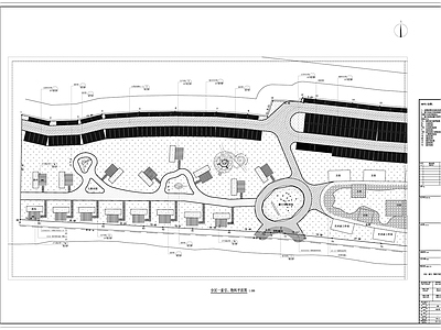 某海边露营基地景观 施工图 休闲景观