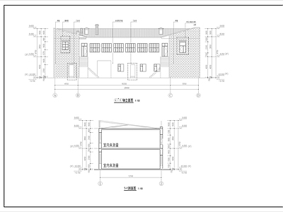 建筑外立面造型线脚详图 施工图 建筑通用节点