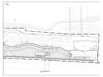 红花码头滨水景观改造工程 施工图 休闲景观