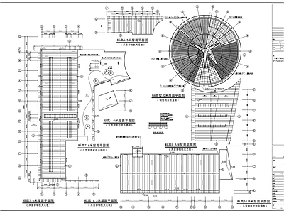 深圳某汽车展厅钢结构 施工图