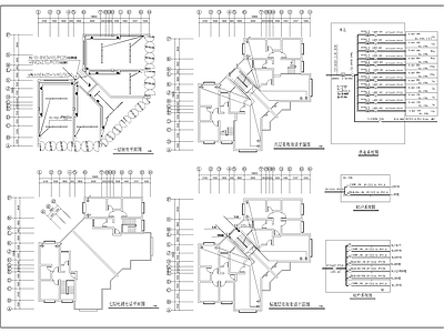 7层住宅双户型水电 施工图 建筑电气