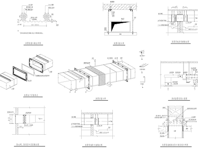 排风系统图大样 施工图