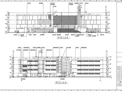 学校教学楼建筑 施工图