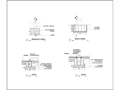 排水口详图 施工图