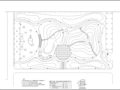 公园园林景观 施工图