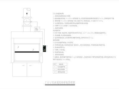 实验室通风系统 施工图 建筑暖通