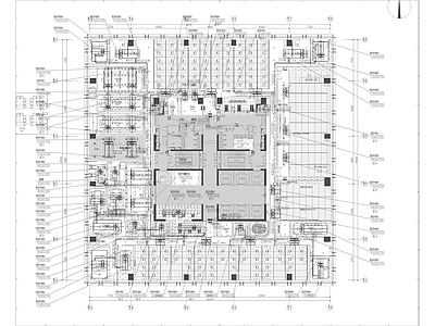 办公室空调 施工图 建筑暖通