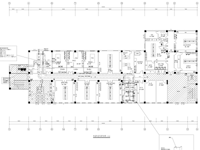 恒湿室实验室暖通空调 施工图 建筑暖通